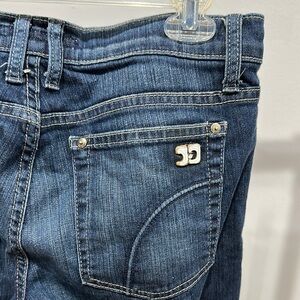 Joes cropped Dark Blue Women's Jeans Socialite Kicker